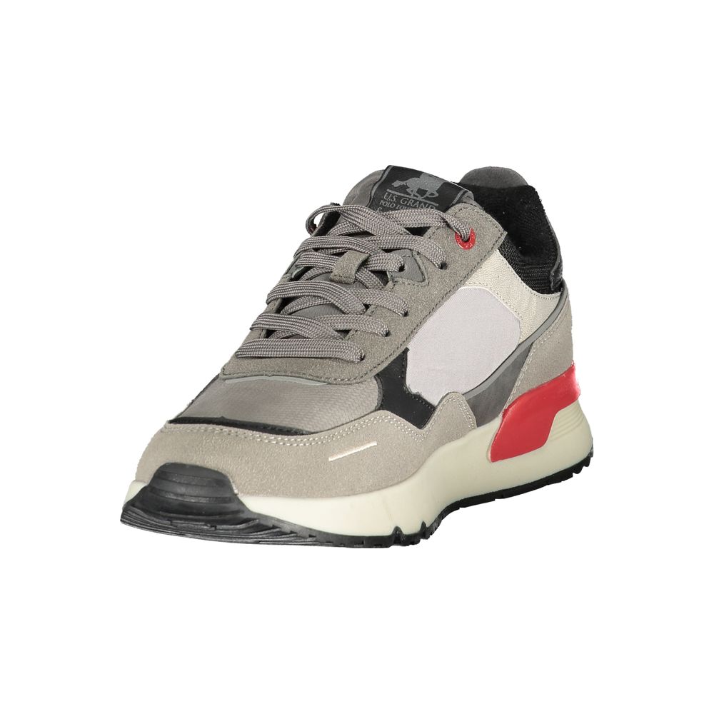 U.S. Grand Polo Grigio Polyurethane Men Sneaker U.S. Grand Polo
