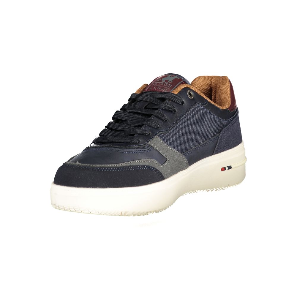 U.S. Grand Polo Blue Polyurethane Men Sneaker U.S. Grand Polo
