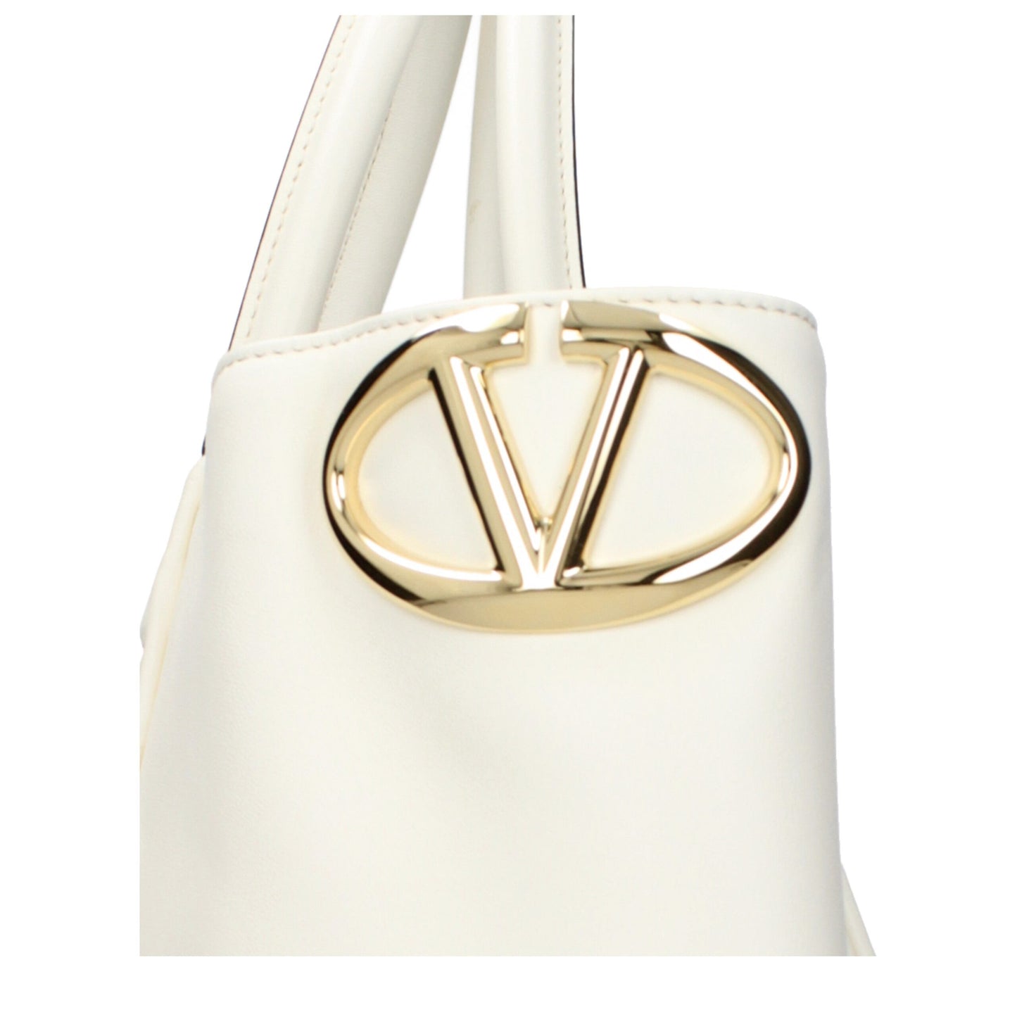 Valentino Garavani Beige Leather Handbag Valentino Garavani