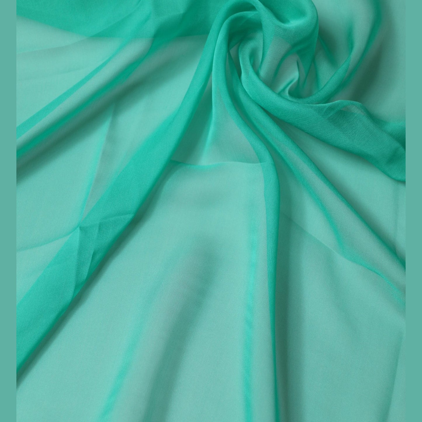 Dolce & Gabbana Green Stole Silk Neck Wrap Shawl Scarf