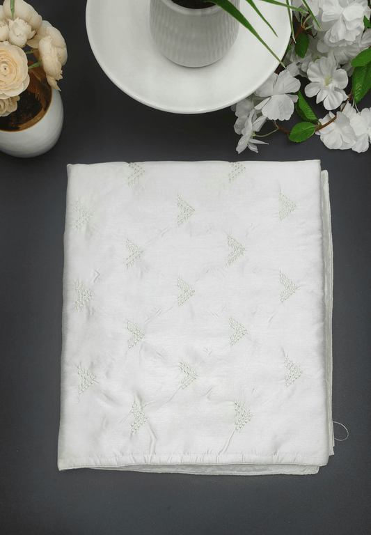 Soft Satin Silk Saree with Embroidery work Eljoys Fashion