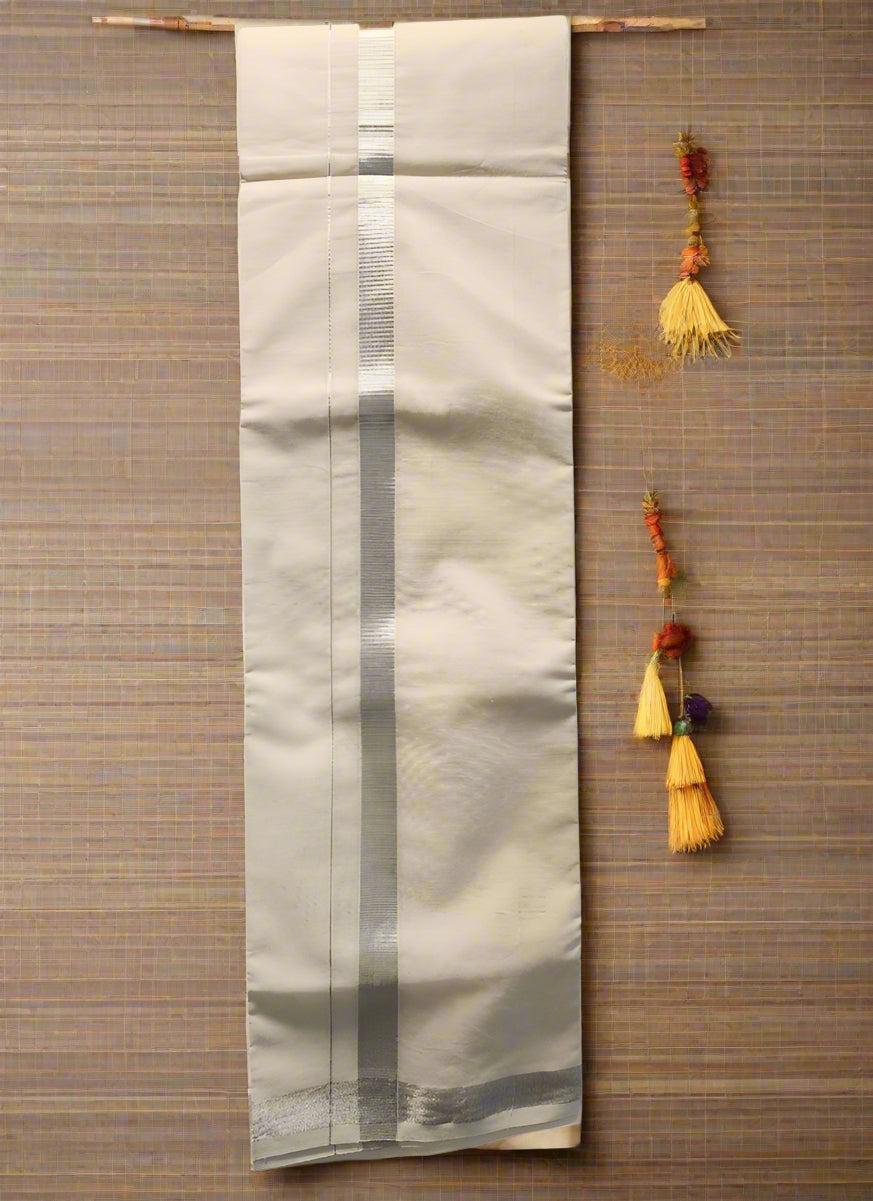 Dhoti with Silver lining - Eljoys Fashion