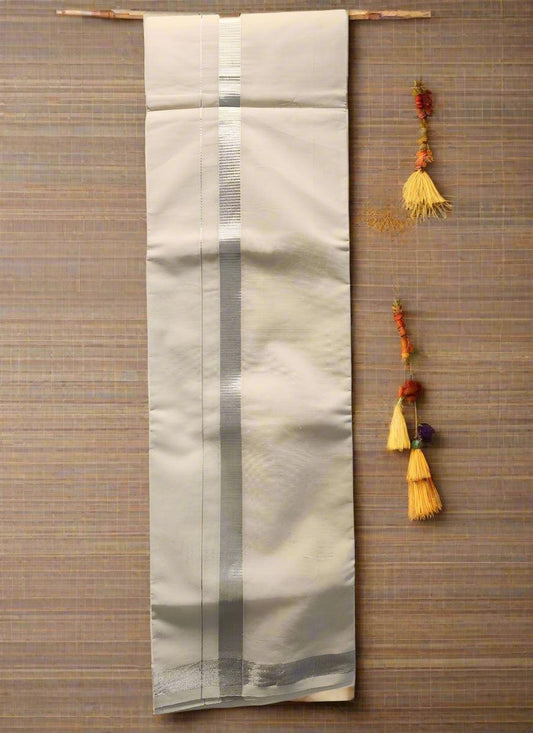 Dhoti with Silver lining Eljoys Fashion