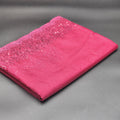 Saree- organza material- sequins with scallop work border 1152 Eljoys Fashion