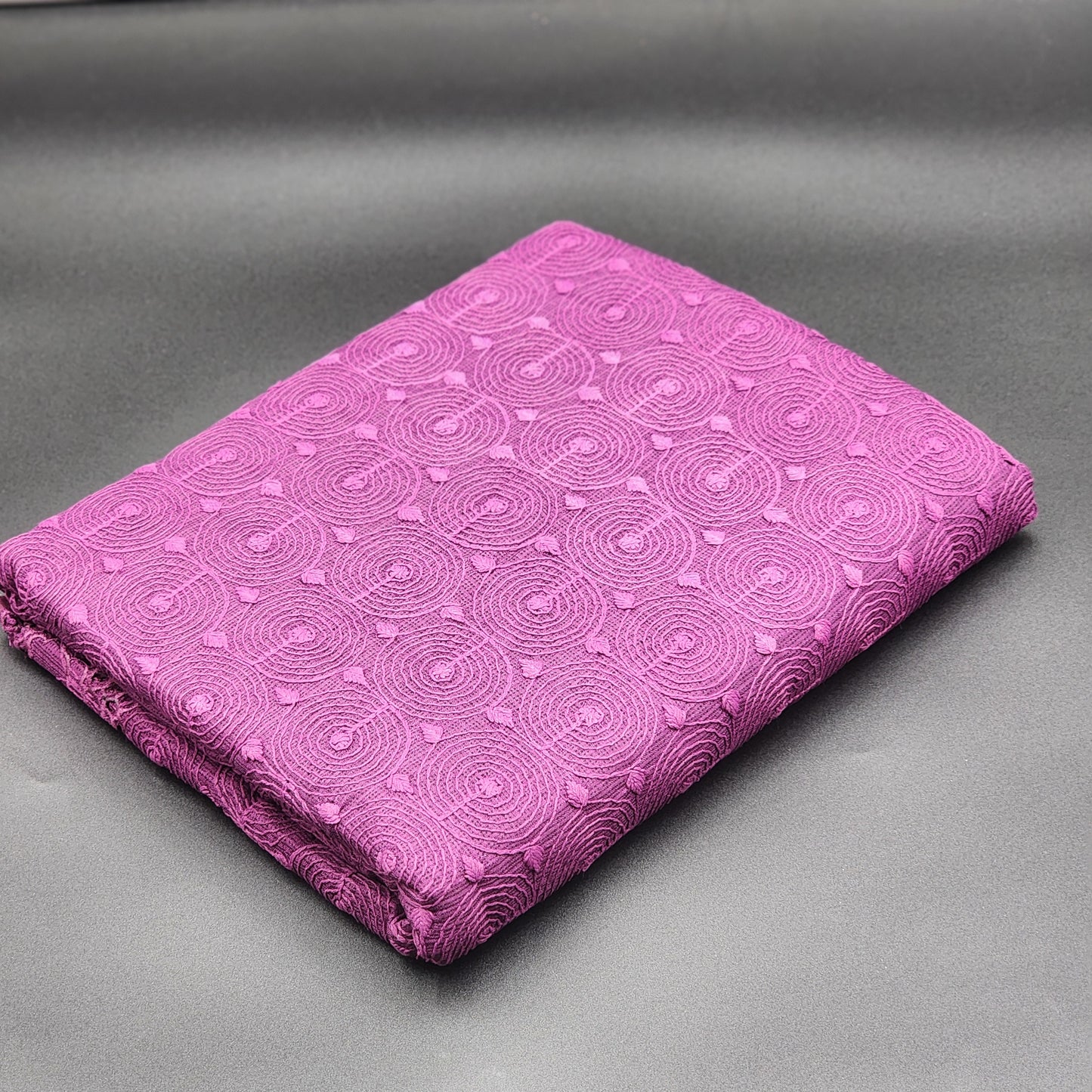 Cotton Saree Full body embroidery work with cutwork border 1105 Eljoys Fashion