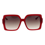 Trussardi Red Acetate Sunglasses