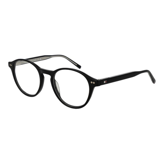 Tommy Hilfiger Black Acetate Glasses Frames Tommy Hilfiger