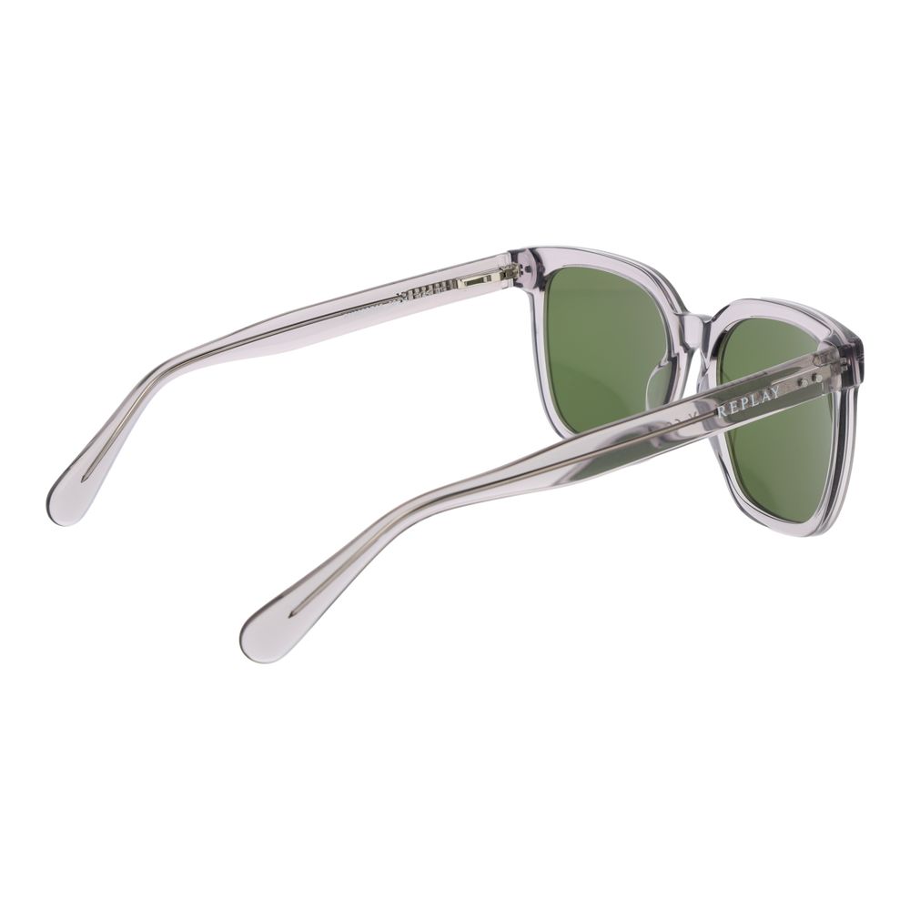 Replay Gray Plastic Sunglasses - Eljoys Fashion 