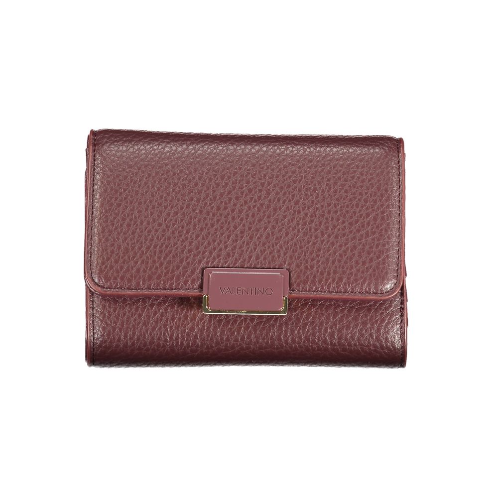 Mario Valentino Rosso Poliuretano Womens Wallet
