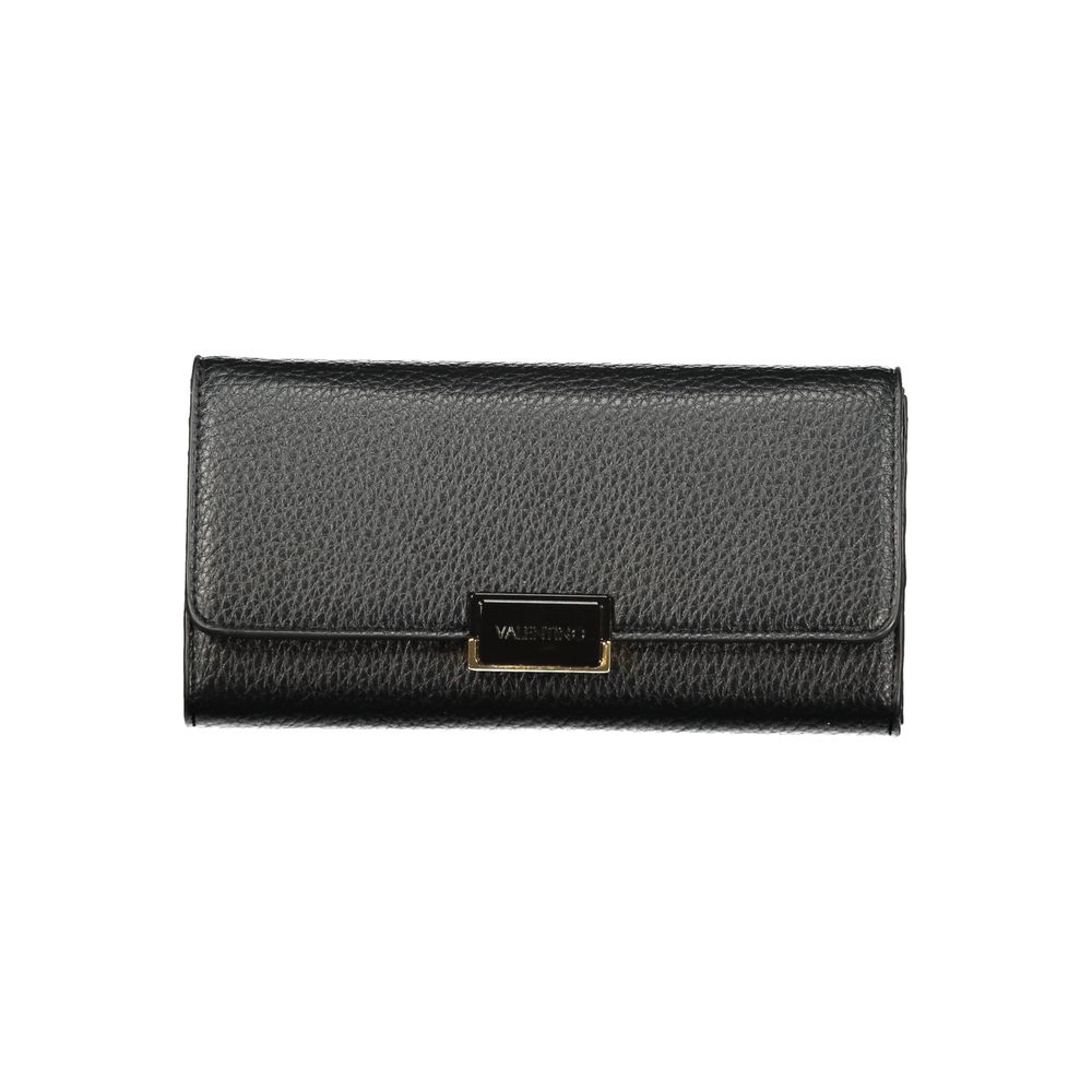 Mario Valentino Black Polyurethane Women Wallet Mario Valentino