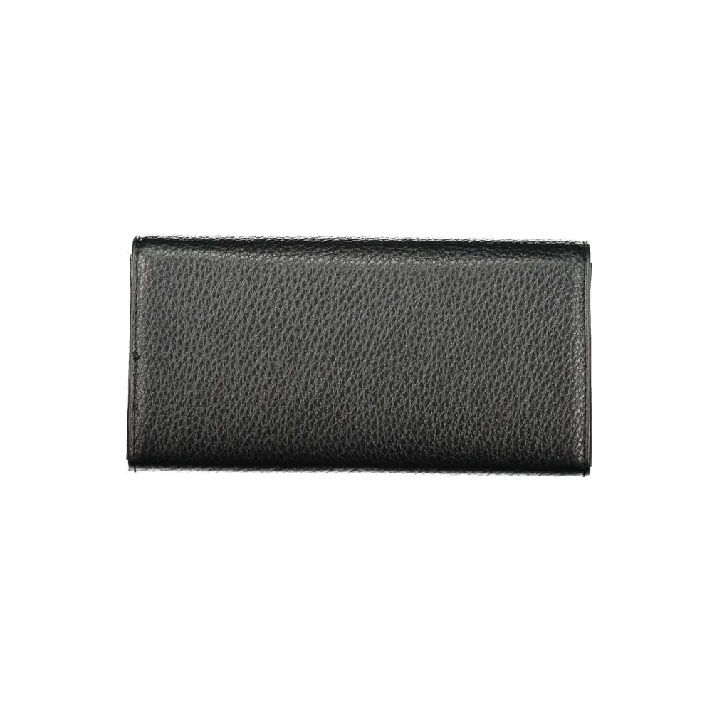 Mario Valentino Black Polyurethane Women Wallet Mario Valentino