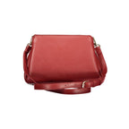Mario Valentino Red Polyethylene Handbag