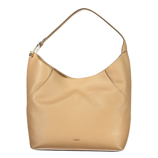 Furla Marrone Leather Women Handbag Furla
