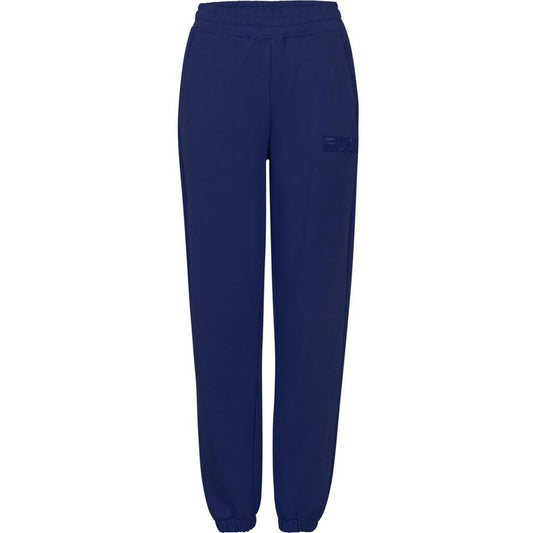 Fila Blue Cotton Joggers Workout Pants