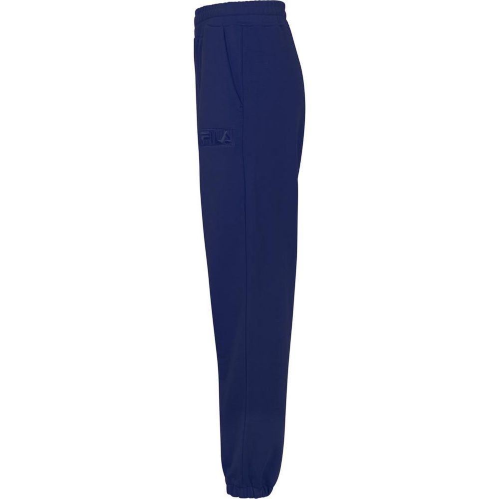 Fila Blue Cotton Joggers Workout Pants