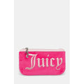Juicy Couture pink polyester shoulder bag with adjustable strap and logo detail, stylish accessory for casual outfits.