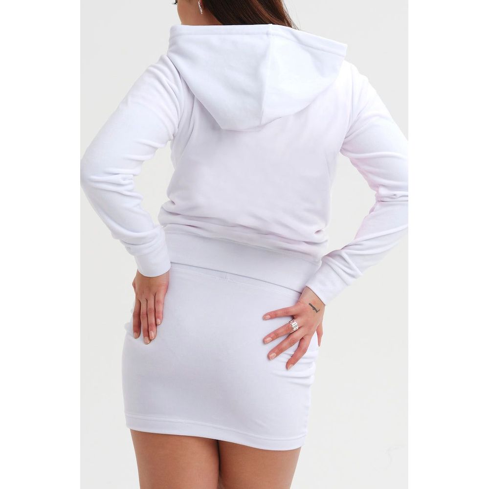 Juicy Couture White Polyester Sweatshirt - Eljoys Fashion 