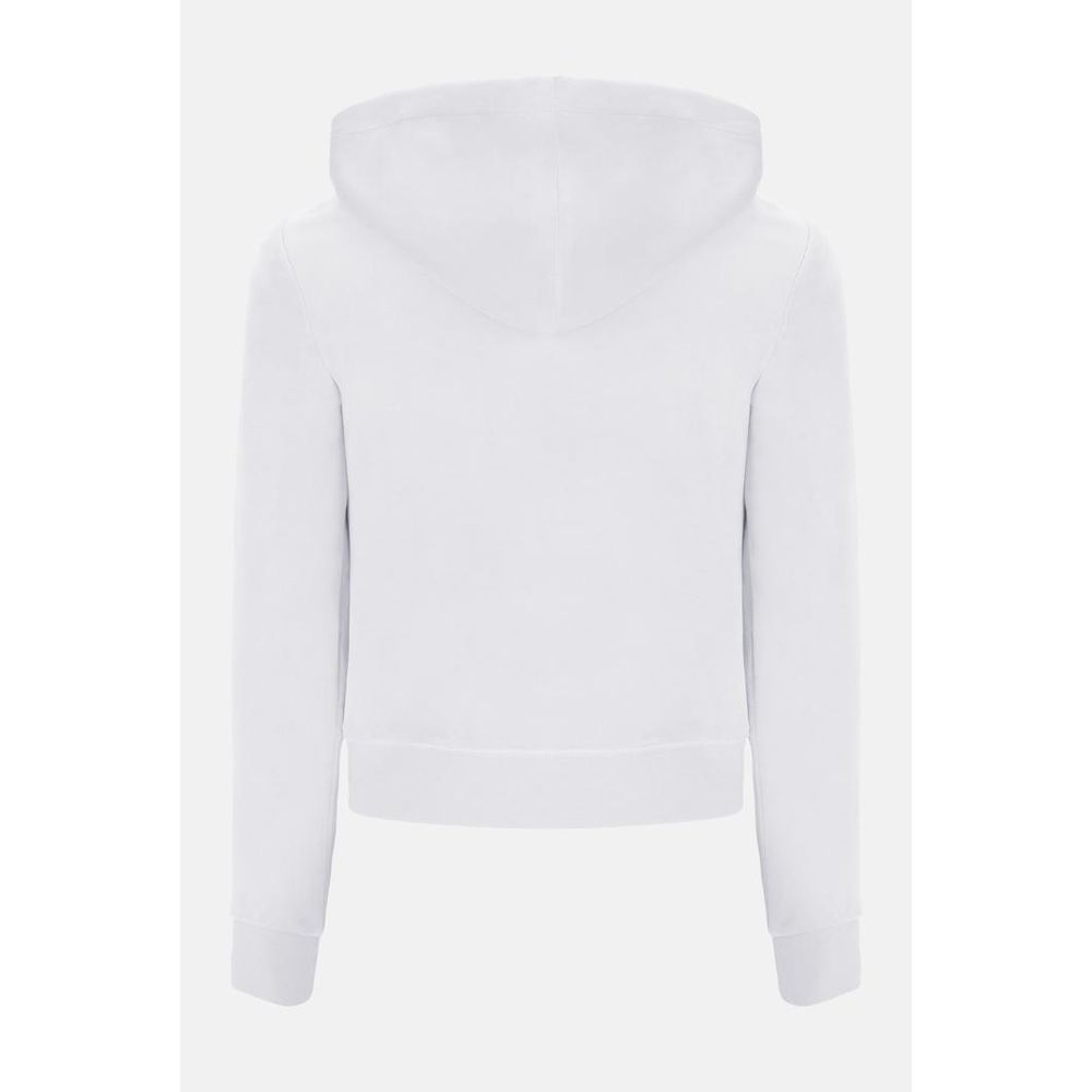 Juicy Couture White Polyester Sweatshirt - Eljoys Fashion 