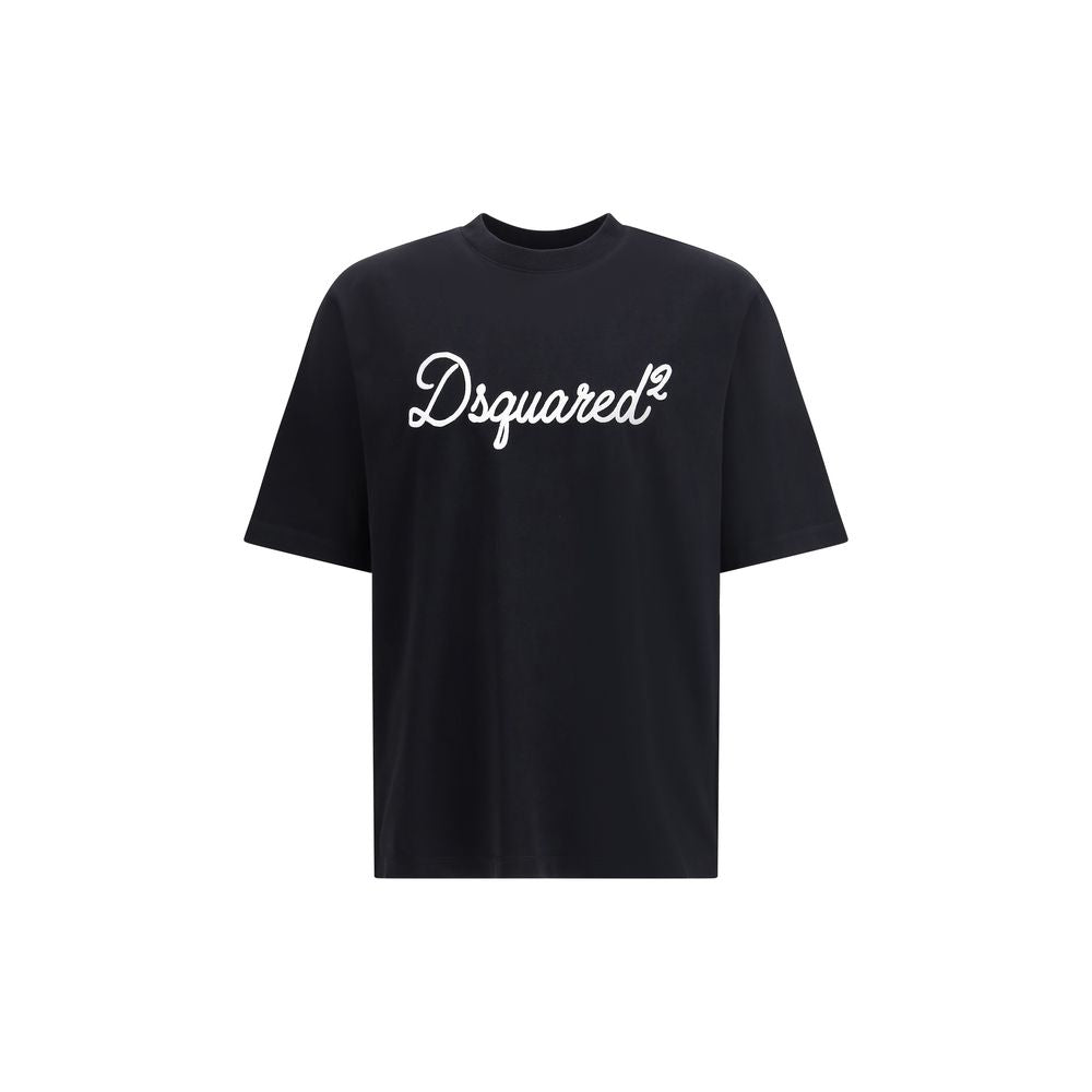 Dsquared² Black Cotton T-Shirt Dsquared²