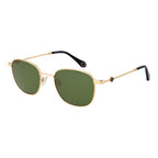 Replay gold metal sunglasses with round lenses and sleek frame, stylish accessory for sunny days.