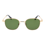 Replay gold metal sunglasses with sleek frame and tinted lenses, stylish accessory for sun protection and fashion.