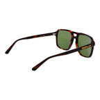 Replay brown plastic sunglasses with round frames and dark tinted lenses, stylish accessory for sunny days.