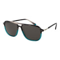 Replay turquoise plastic sunglasses with round frames and dark lenses, stylish eyewear for casual or outdoor wear.
