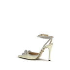 MACH & MACH Bicolor Silk High Heel Pumps