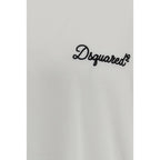 Dsquared² White Cotton T-Shirt Dsquared²