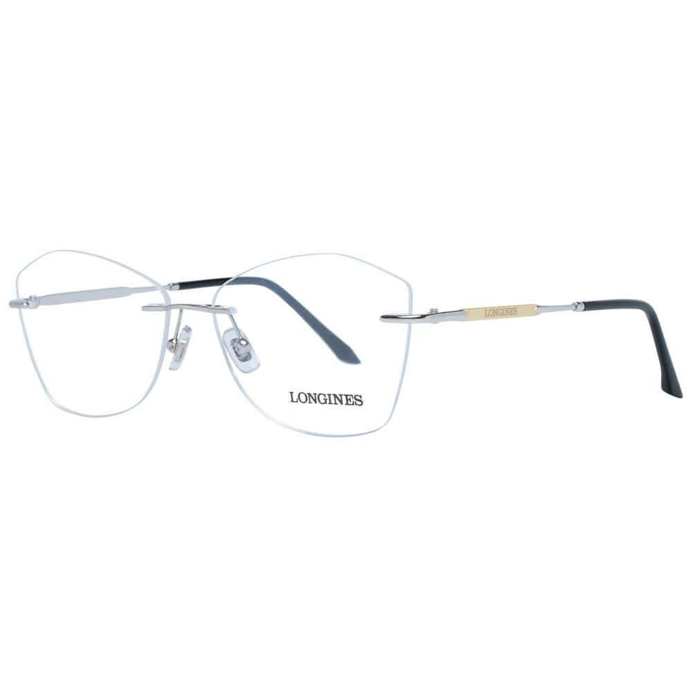Longines Gray Metal Glasses Frames Longines