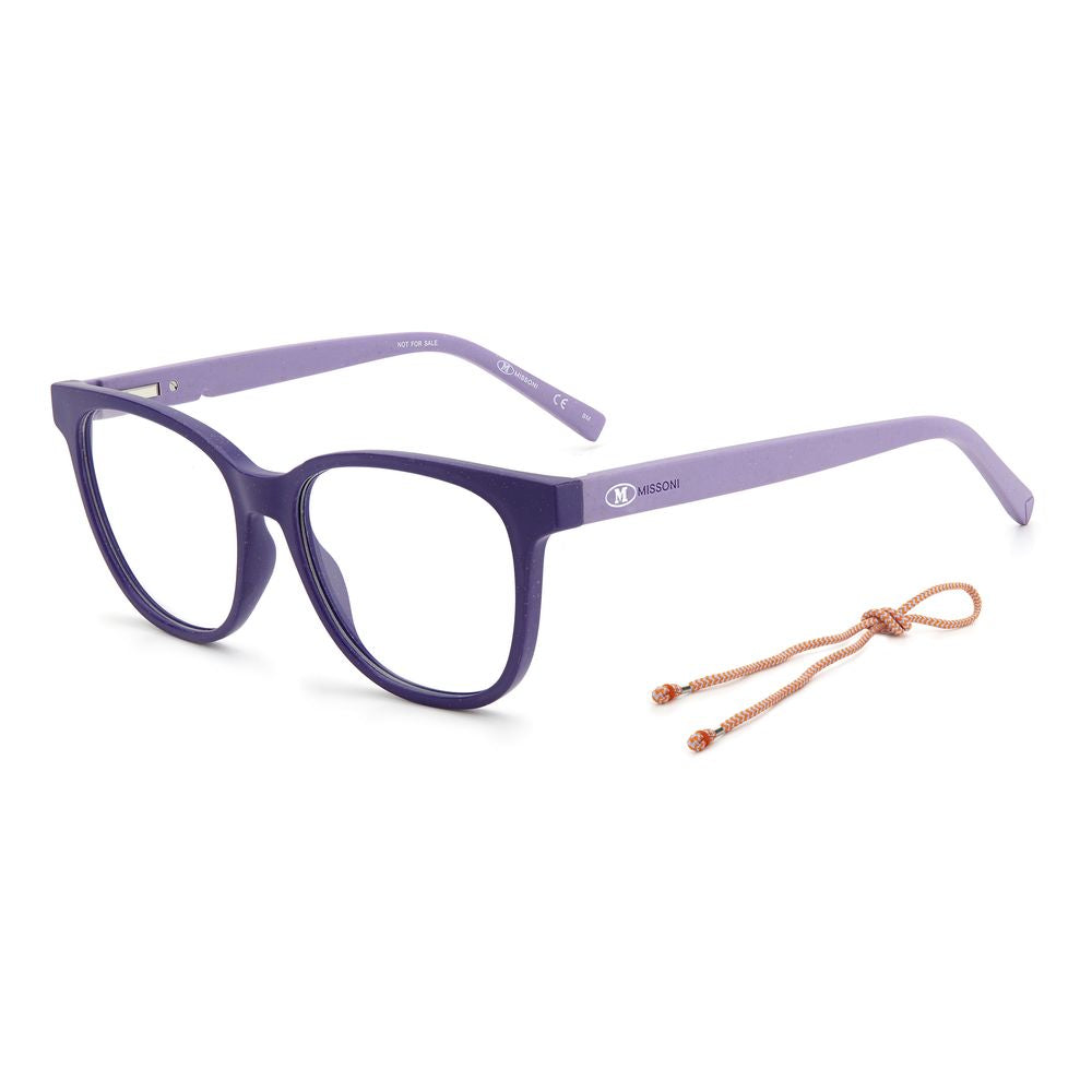 M Missoni Purple Polypropylene Glasses Frames M Missoni