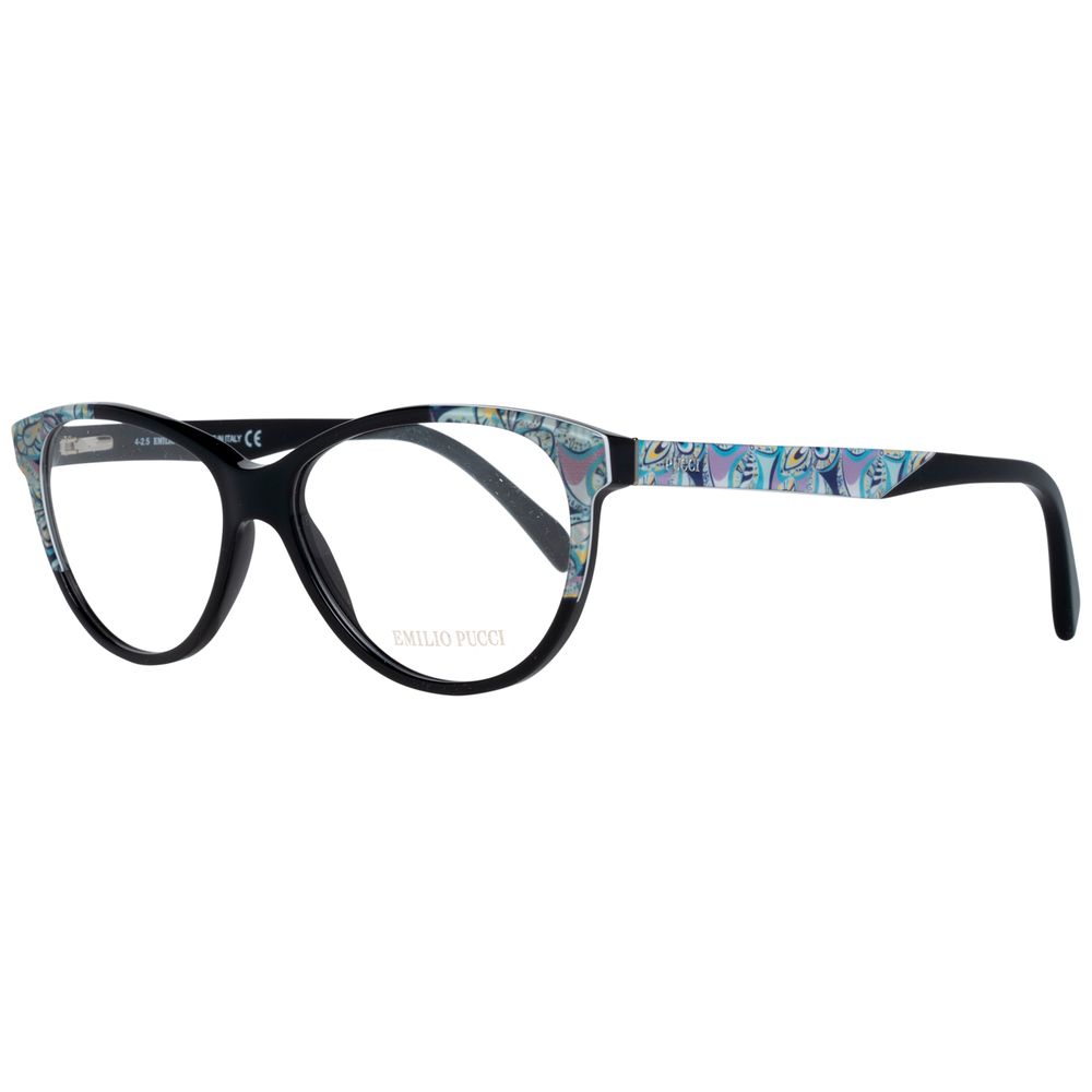 Emilio Pucci Black Plastic Glasses Frames Emilio Pucci