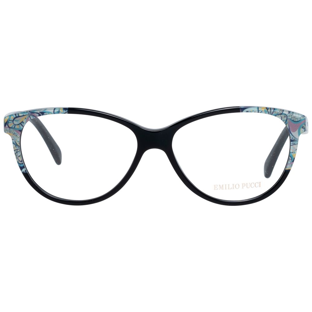 Emilio Pucci Black Plastic Glasses Frames Emilio Pucci