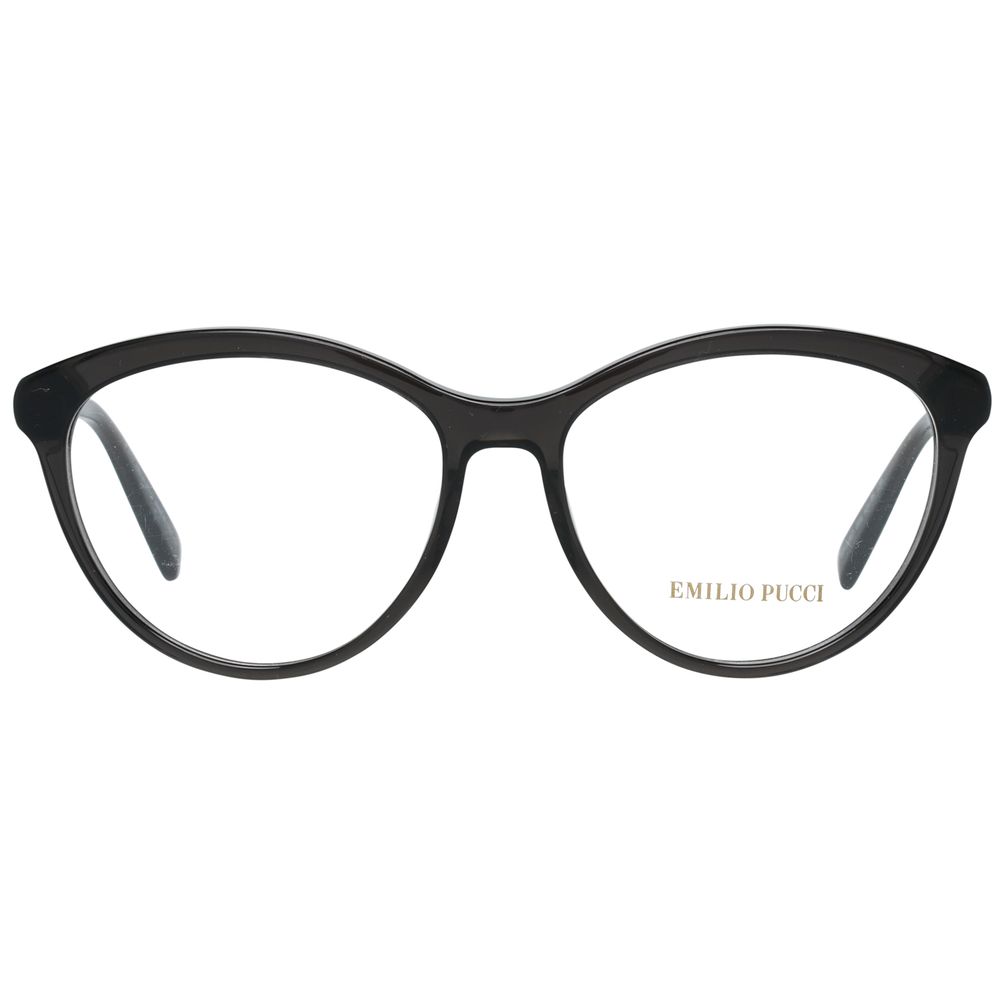 Emilio Pucci Black Metal Glasses Frames Emilio Pucci