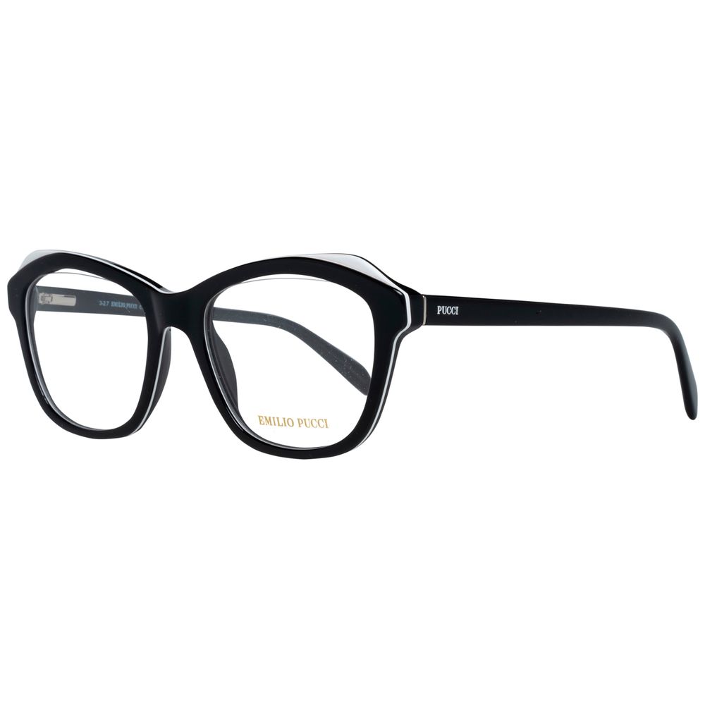 Emilio Pucci Black Plastic Glasses Frames Emilio Pucci