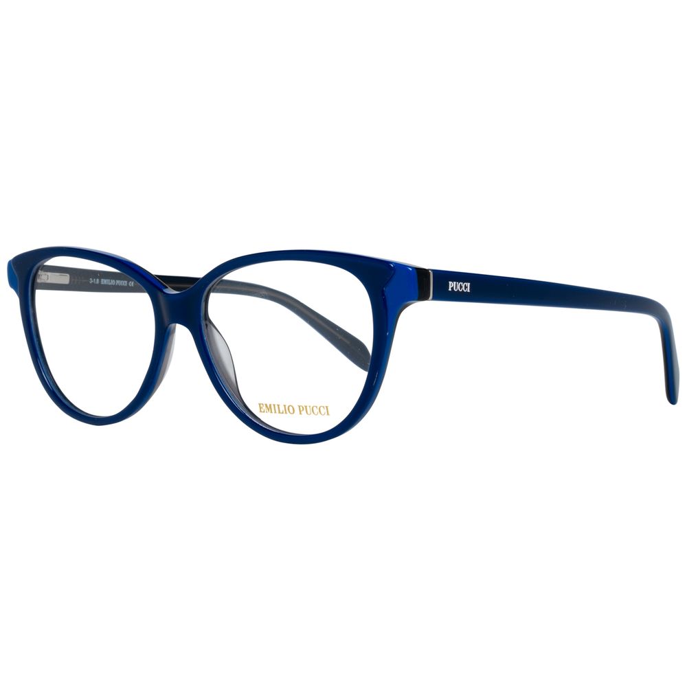 Emilio Pucci Blue Plastic Glasses Frames Emilio Pucci