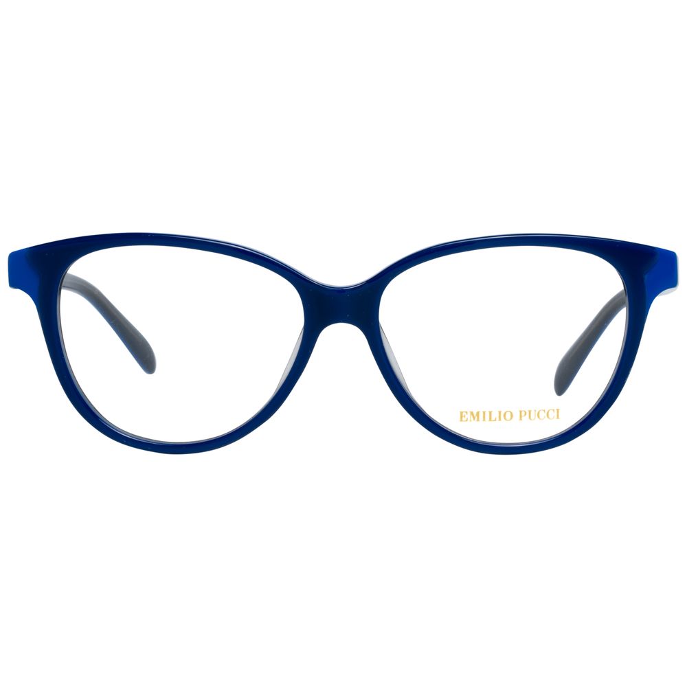 Emilio Pucci Blue Plastic Glasses Frames Emilio Pucci