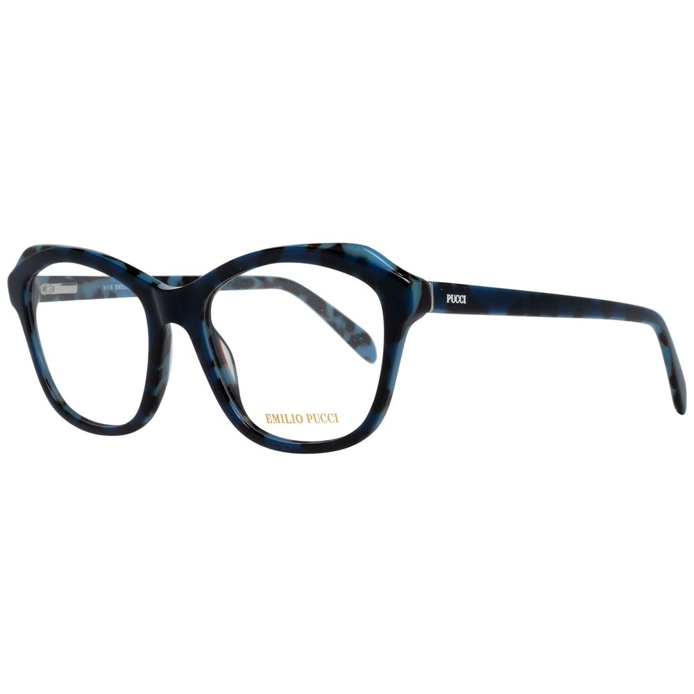 Emilio Pucci Blue Plastic Glasses Frames Emilio Pucci