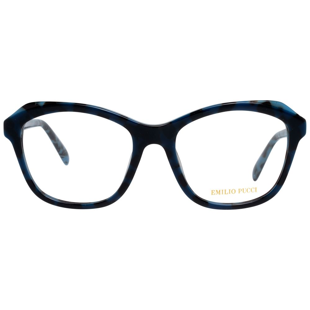 Emilio Pucci Blue Plastic Glasses Frames Emilio Pucci