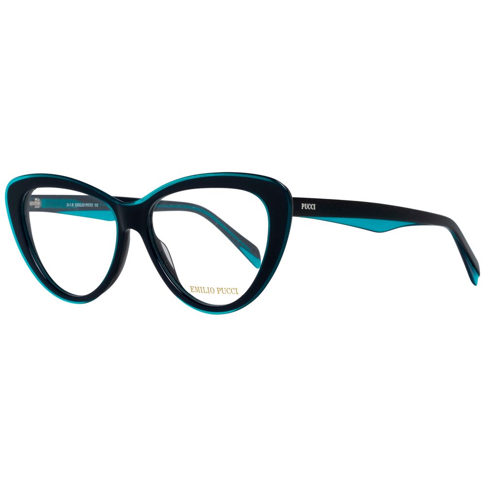 Emilio Pucci Blue Plastic Glasses Frames Emilio Pucci