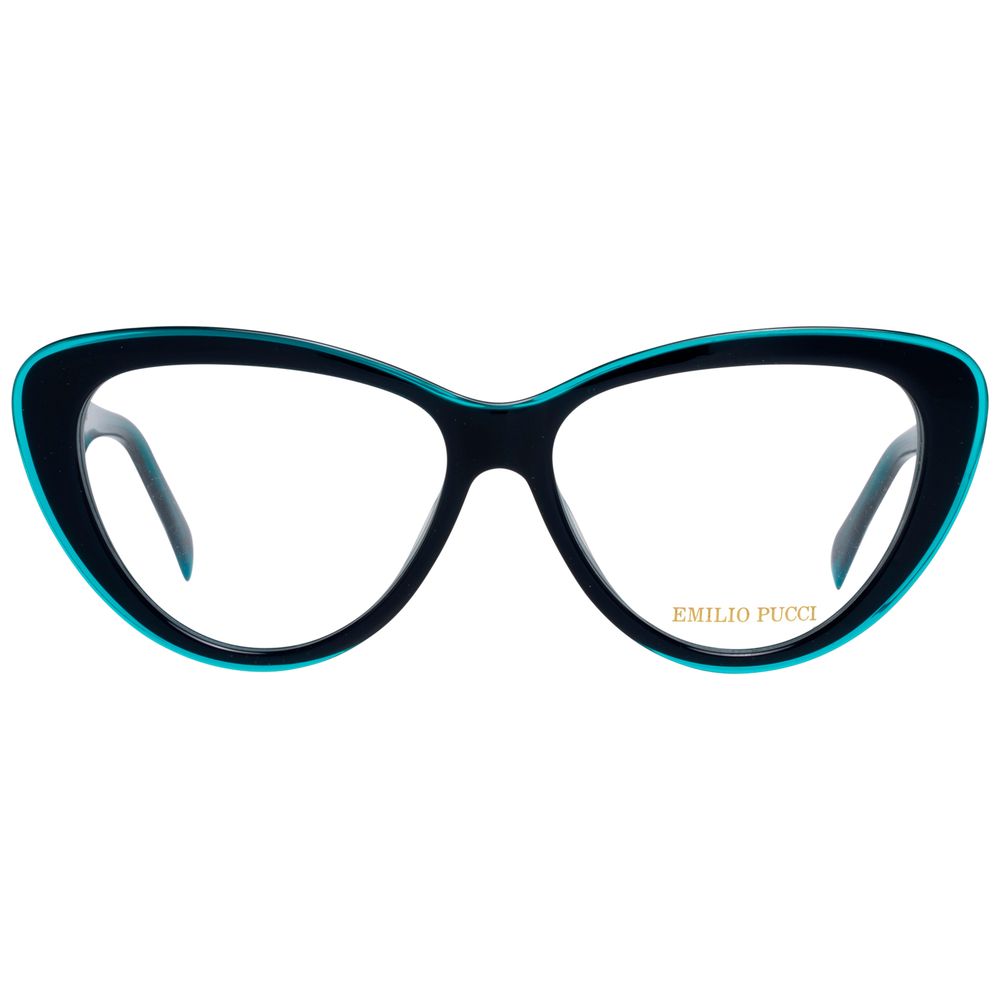 Emilio Pucci Blue Plastic Glasses Frames Emilio Pucci