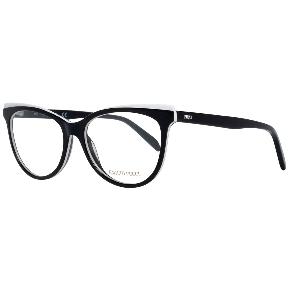 Emilio Pucci Black Plastic Glasses Frames Emilio Pucci