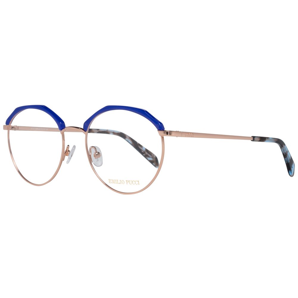 Emilio Pucci Multicolor Metal Glasses Frames Emilio Pucci