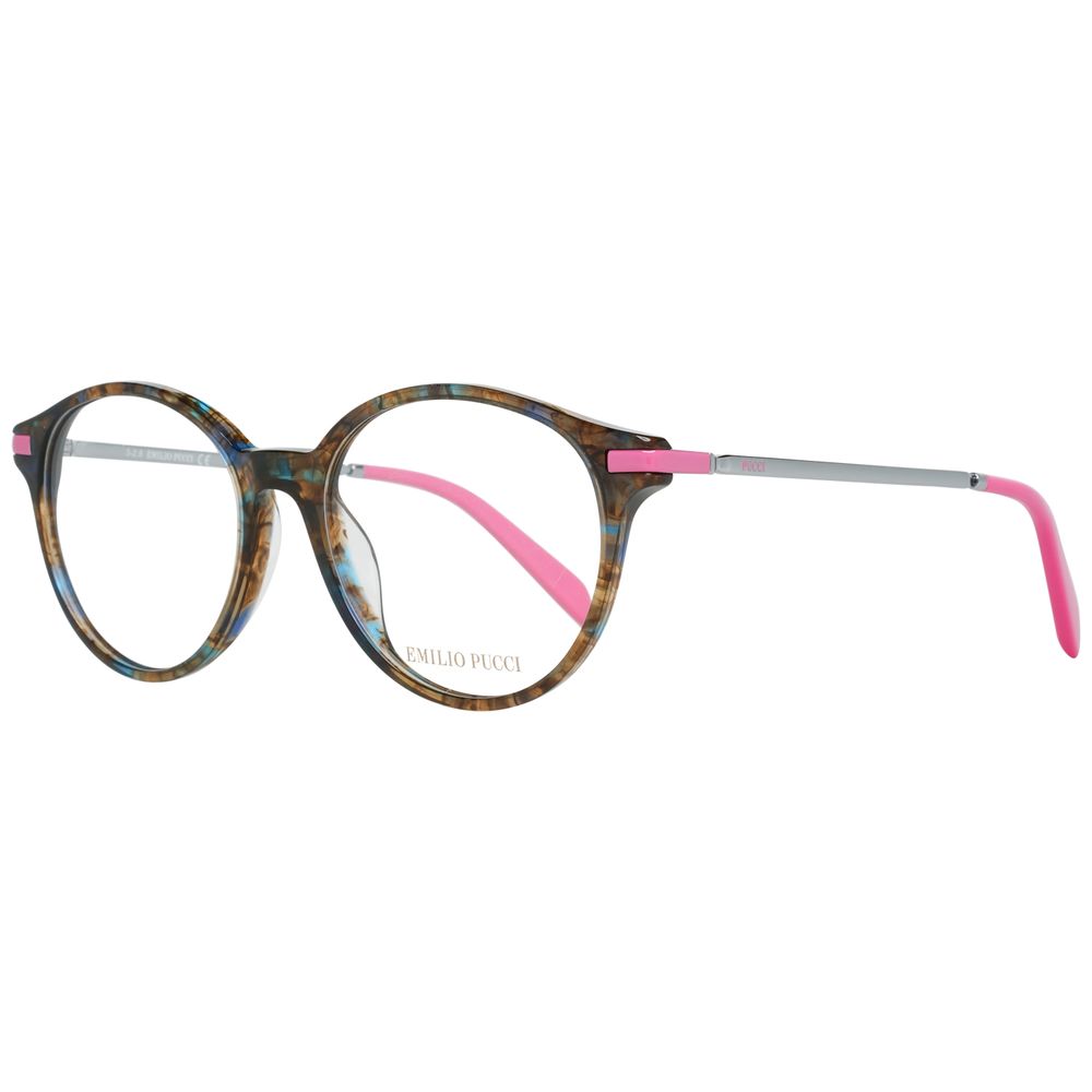 Emilio Pucci Multicolor Metal Glasses Frames Emilio Pucci