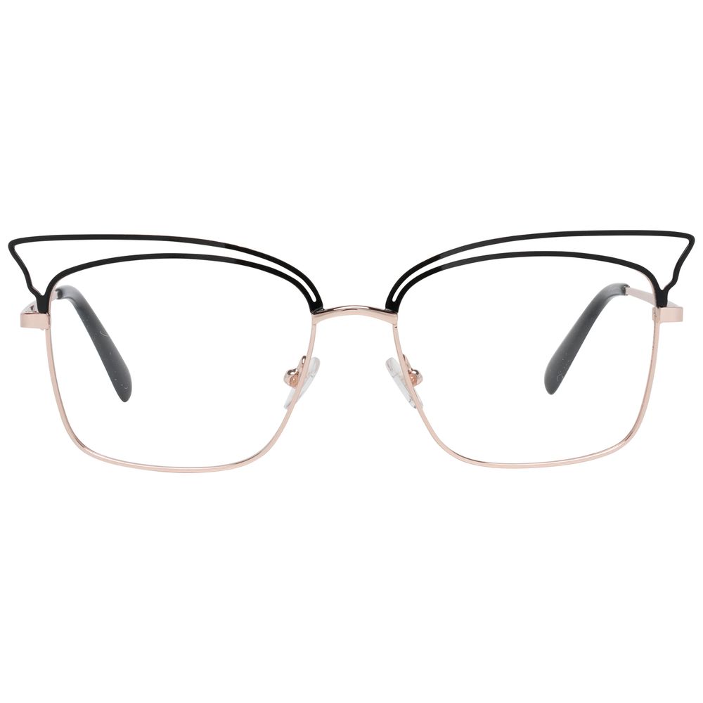 Emilio Pucci Black Metal Glasses Frames Emilio Pucci