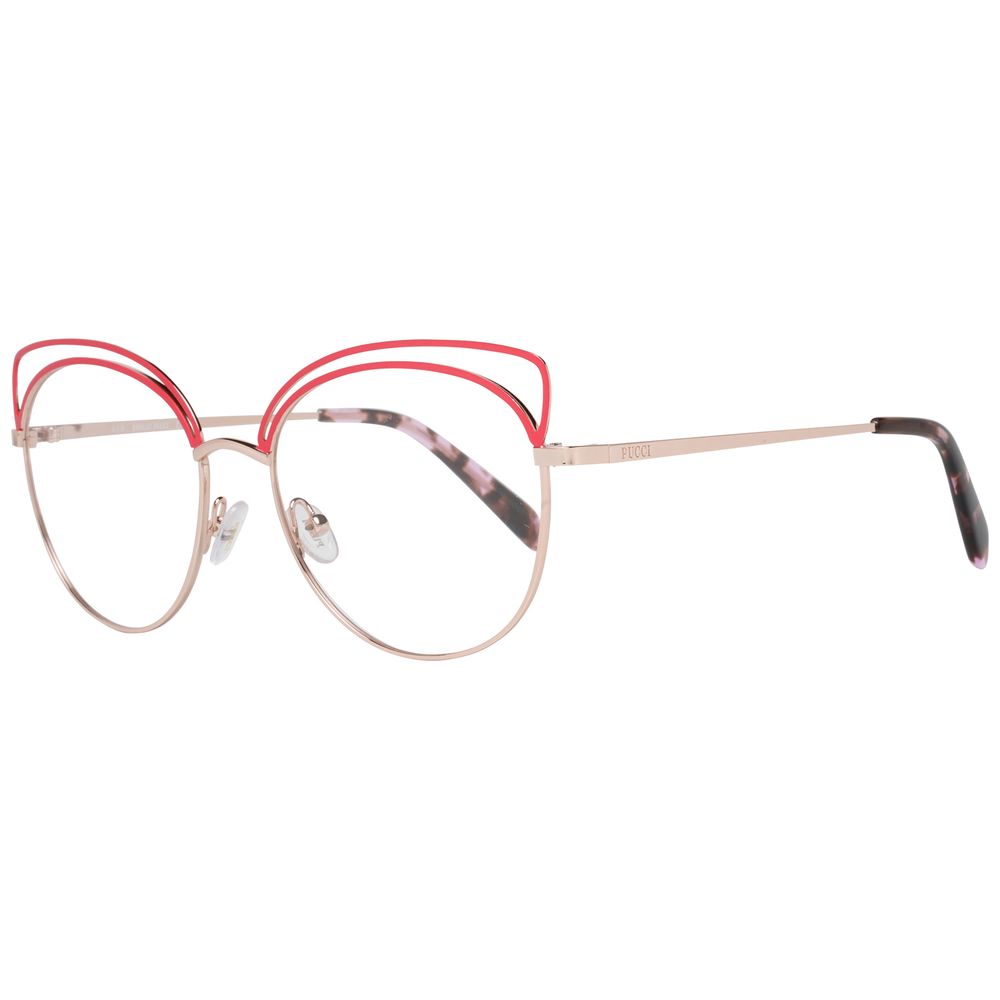 Emilio Pucci Multicolor Metal Glasses Frames Emilio Pucci