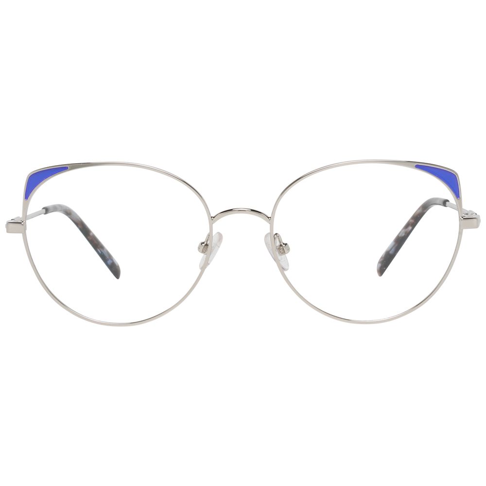 Emilio Pucci Gray Metal Glasses Frames Emilio Pucci