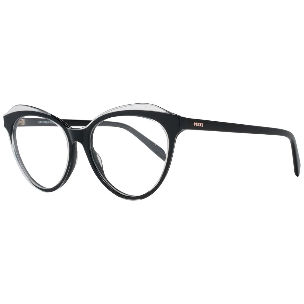 Emilio Pucci Black Plastic Glasses Frames Emilio Pucci