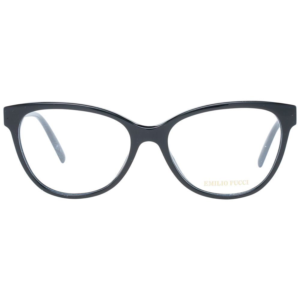 Emilio Pucci Black Acetate Glasses Frames Emilio Pucci