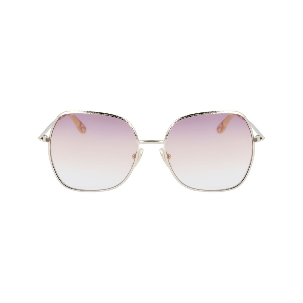 Victoria Beckham Gold Metal Sunglasses Victoria Beckham